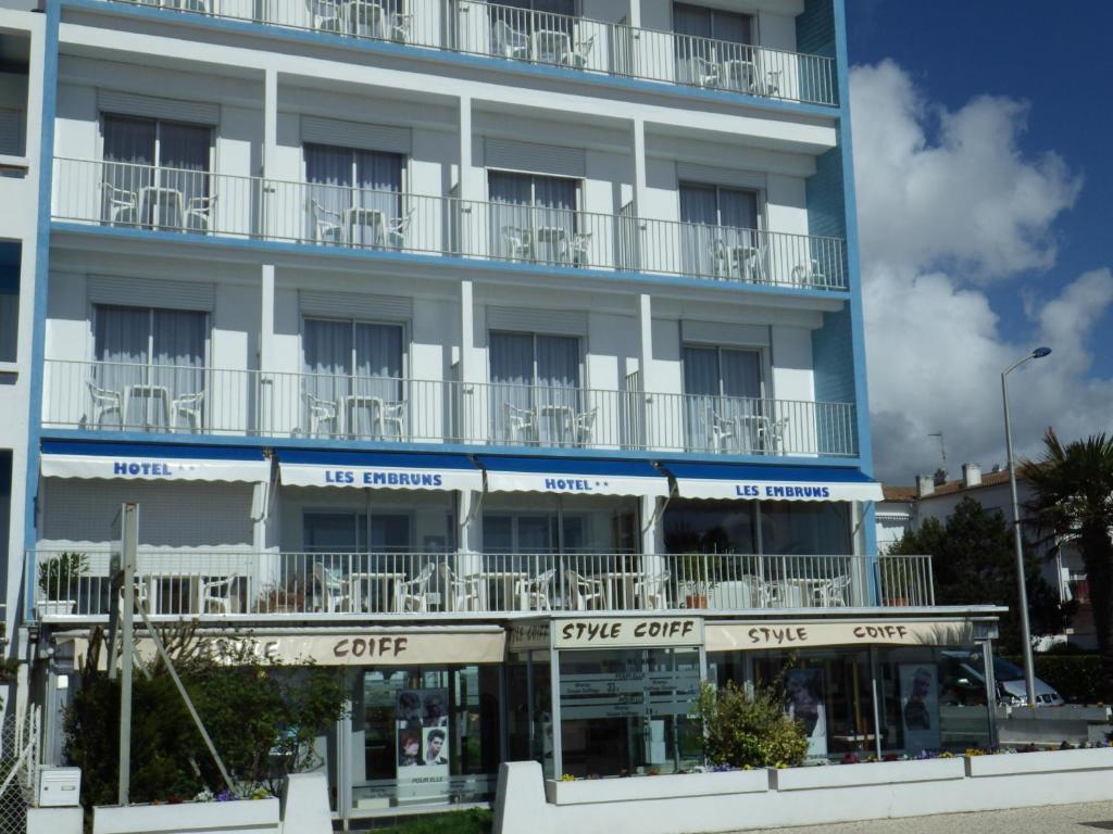 Les Embruns Hotel Royan Exterior foto
