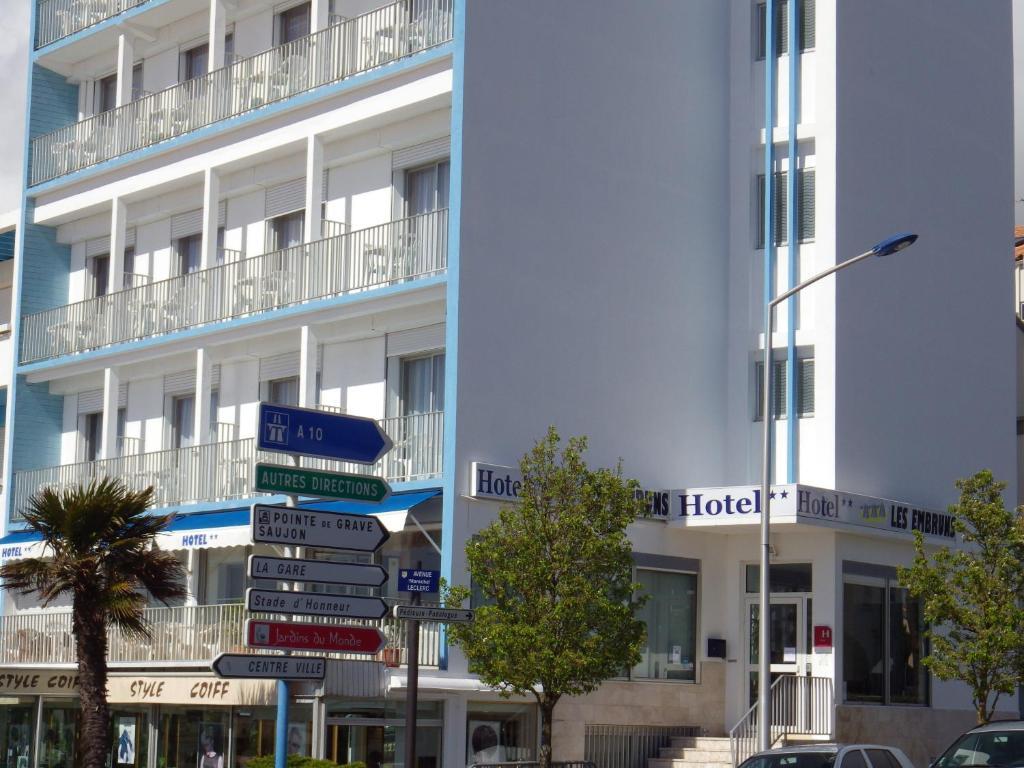 Les Embruns Hotel Royan Exterior foto