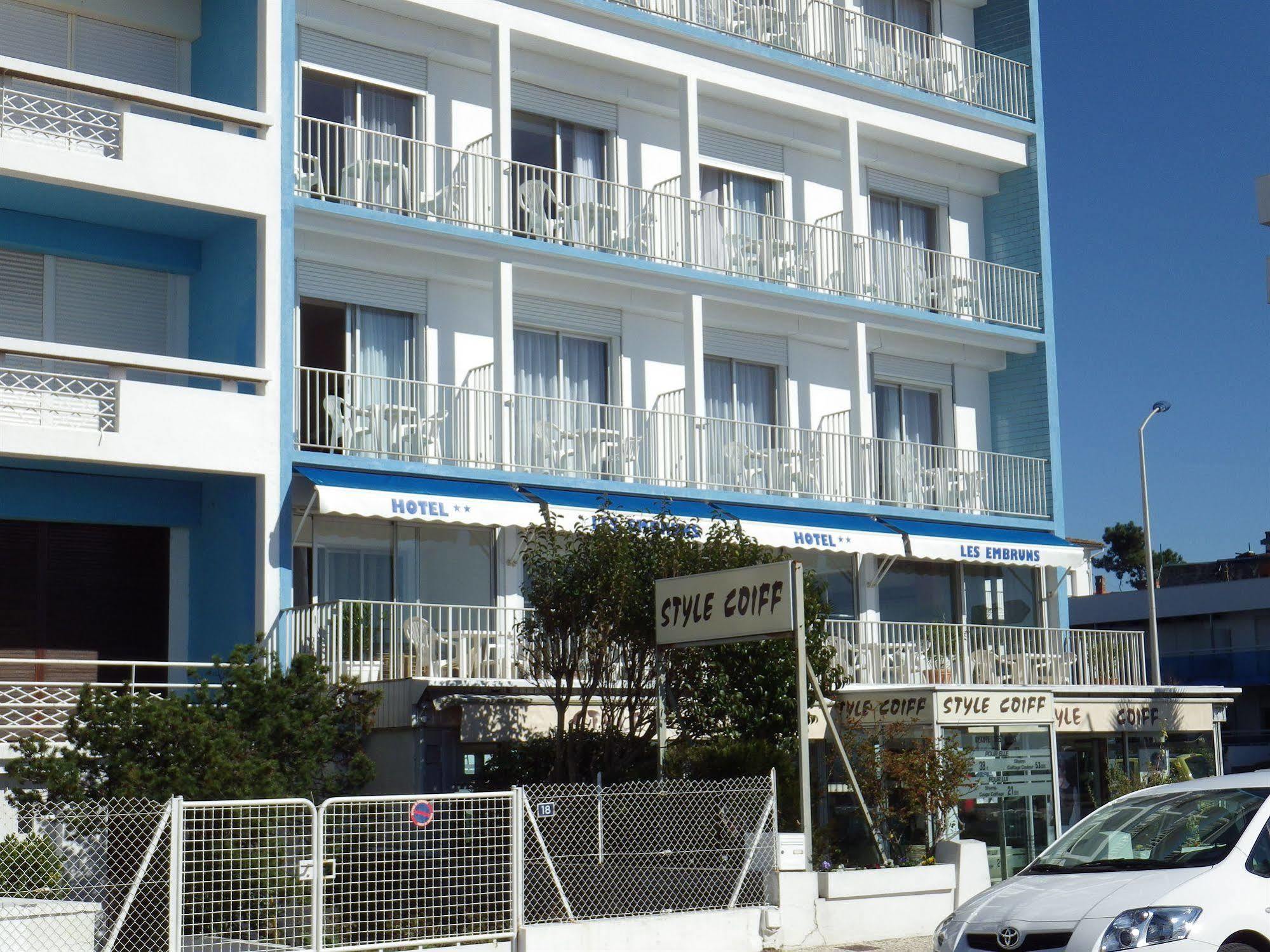 Les Embruns Hotel Royan Exterior foto
