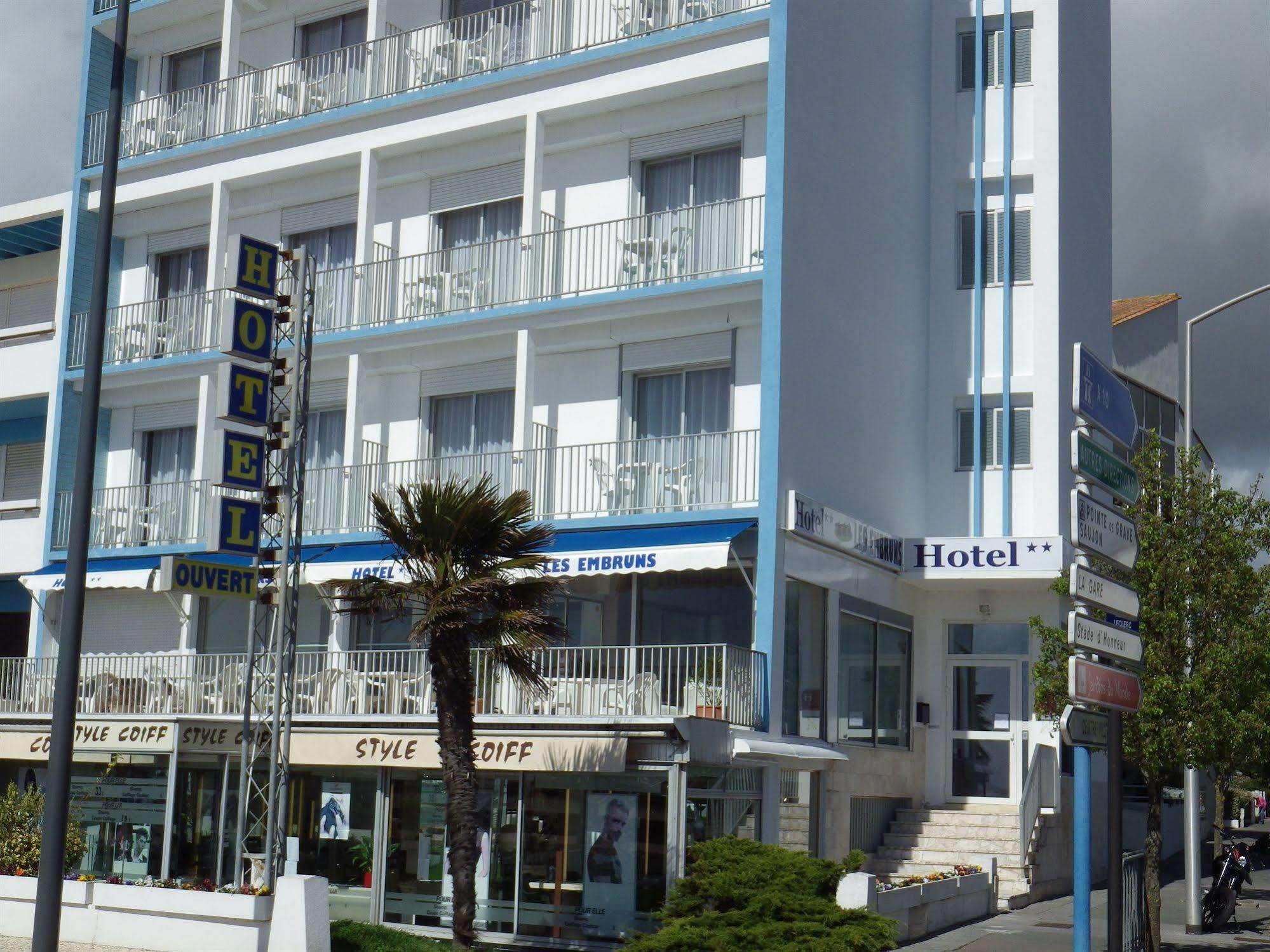 Les Embruns Hotel Royan Exterior foto
