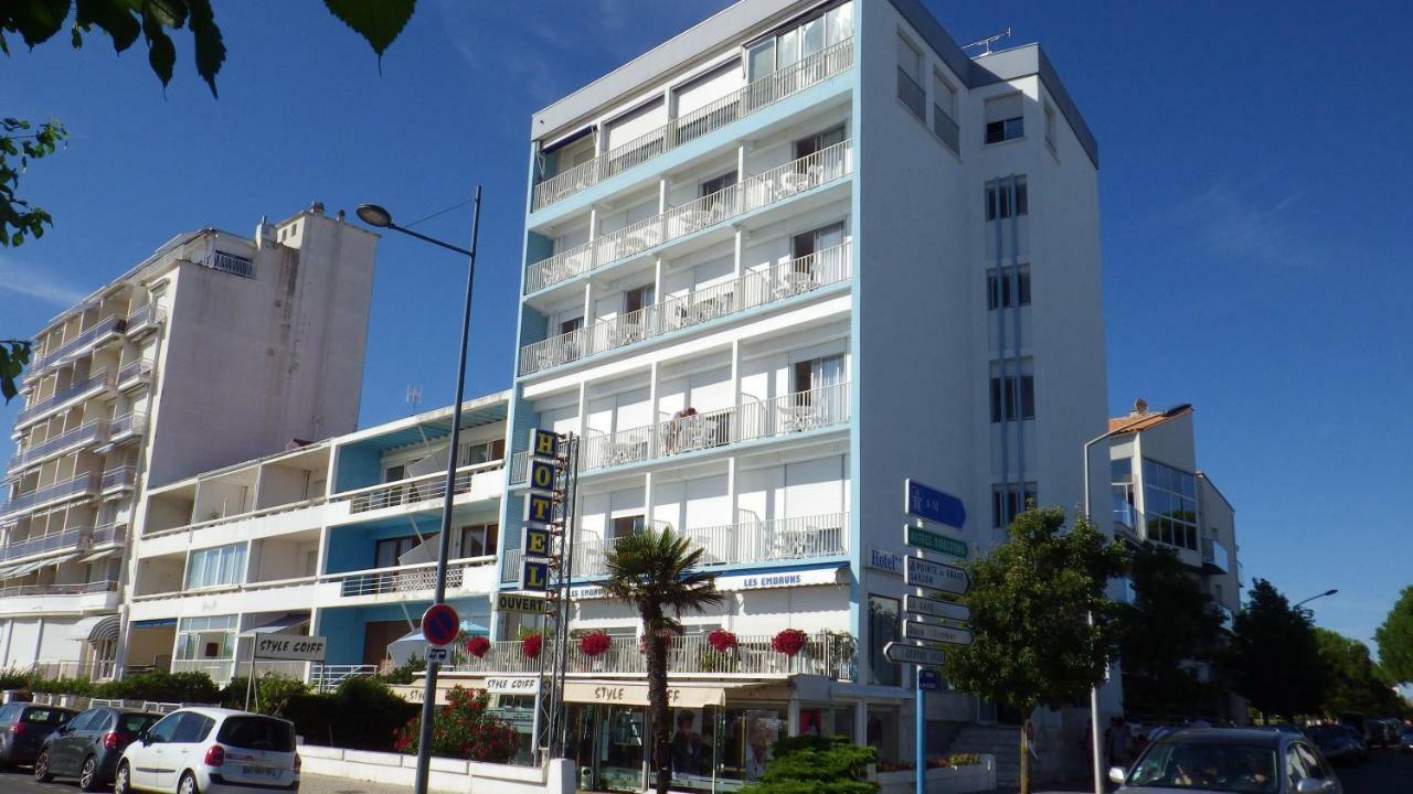 Les Embruns Hotel Royan Exterior foto
